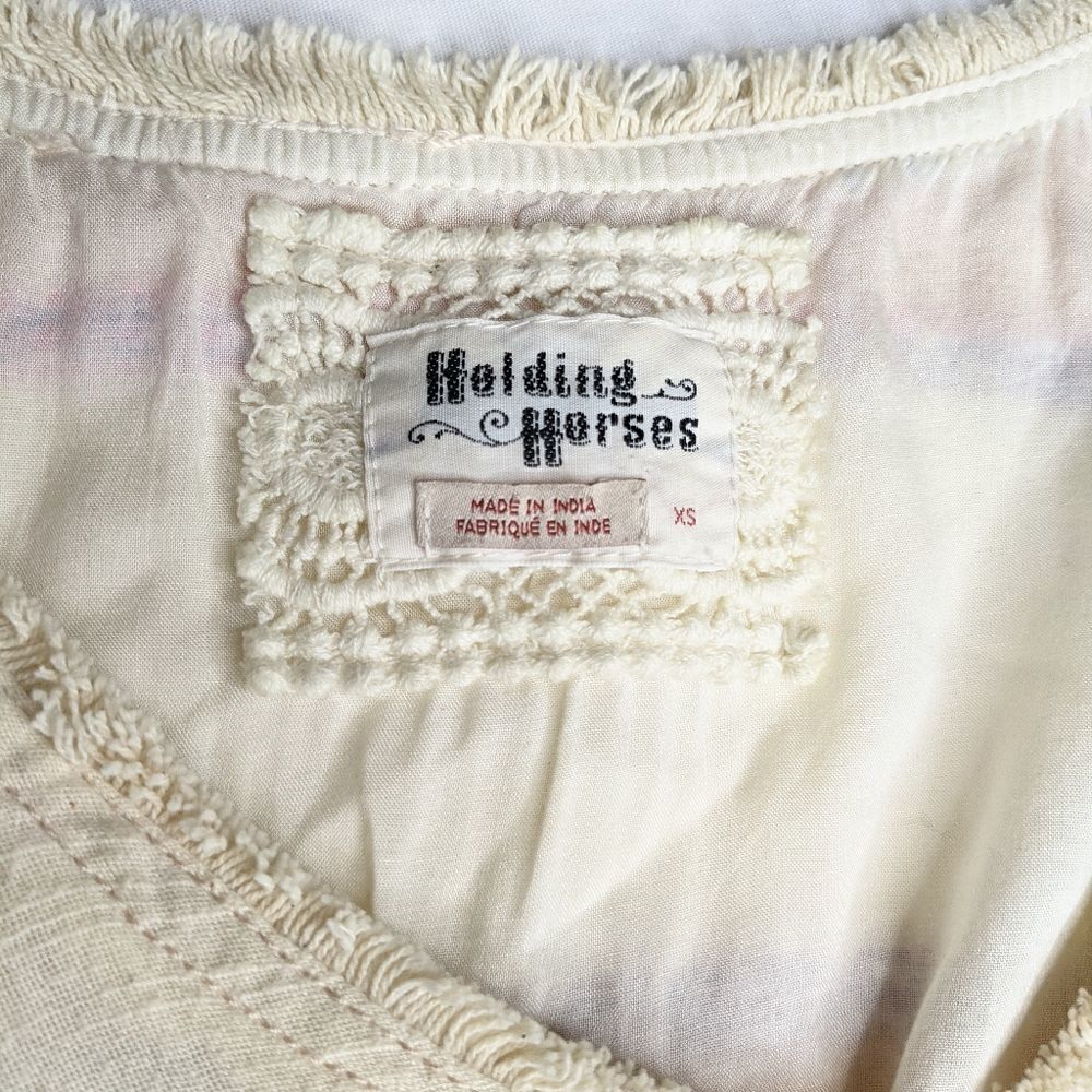 Anthropologie Summer Dress Holding Horses Elira XS - Picture 10 of 13